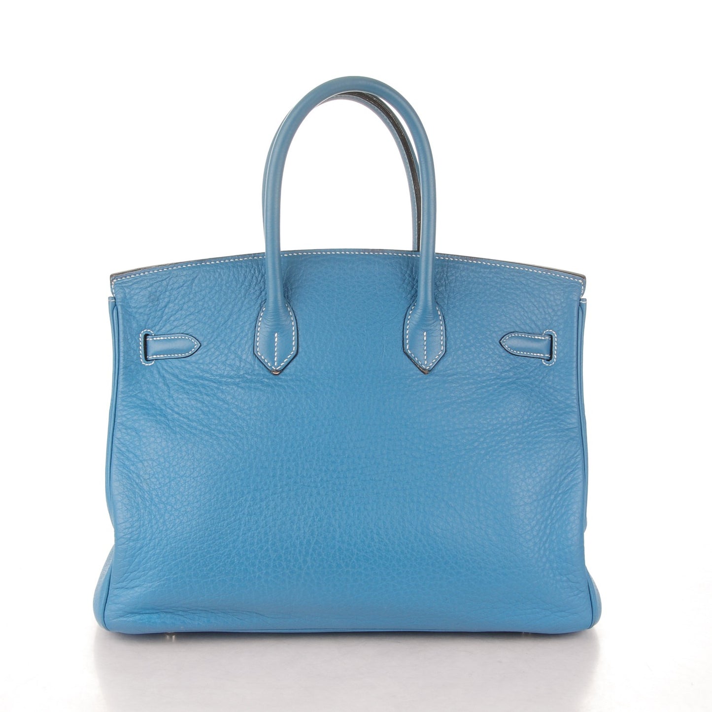 Taurillon Clemence Birkin 35 Blue Jean