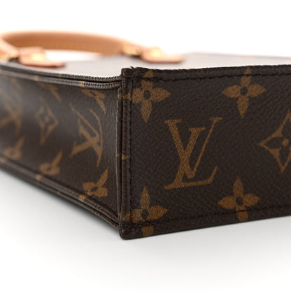 Louis Vuitton Monogram Petit Sac Plat 8 of 9