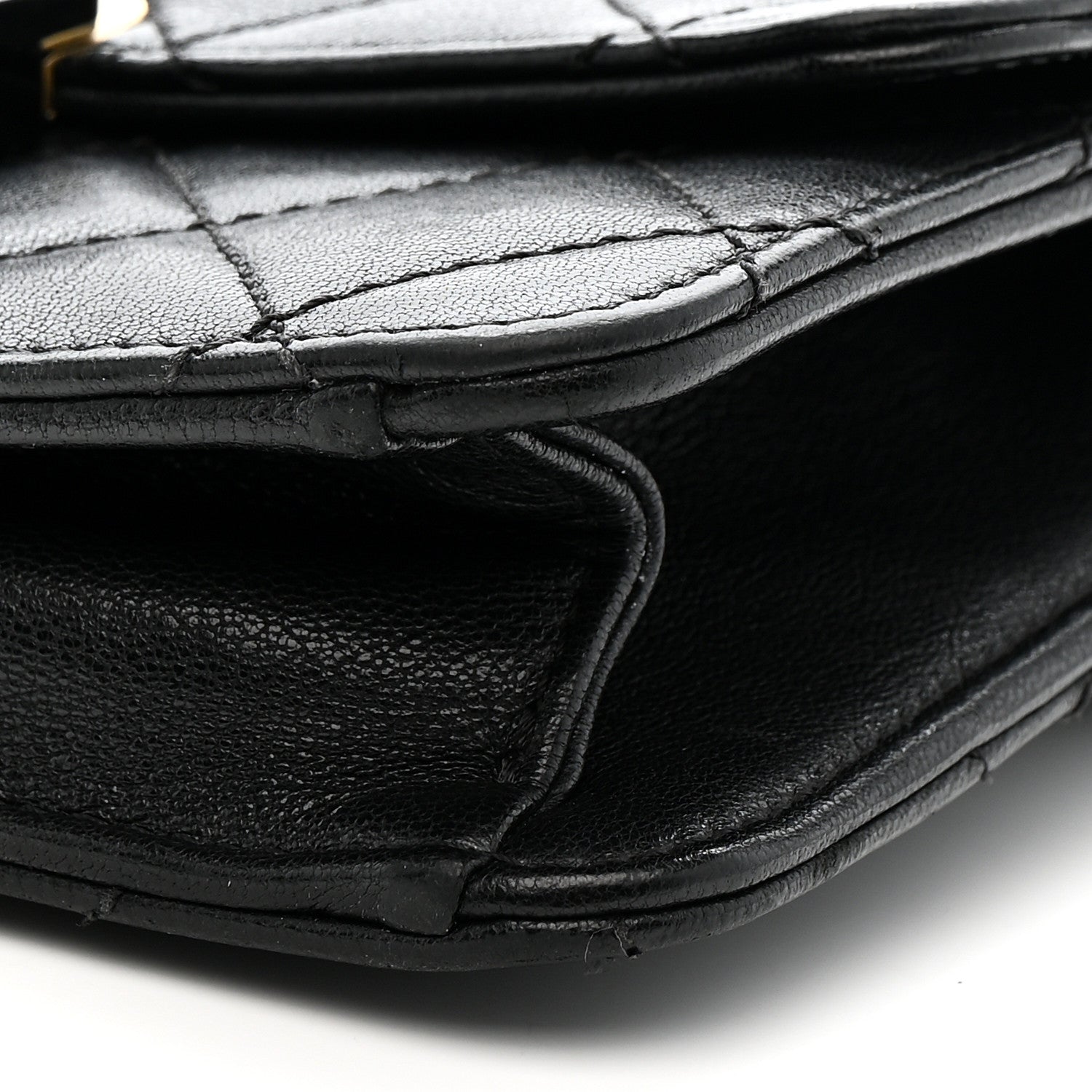 Chanel Sheepskin Quilted Mini Beauty Lock Flap Black 10 of 14
