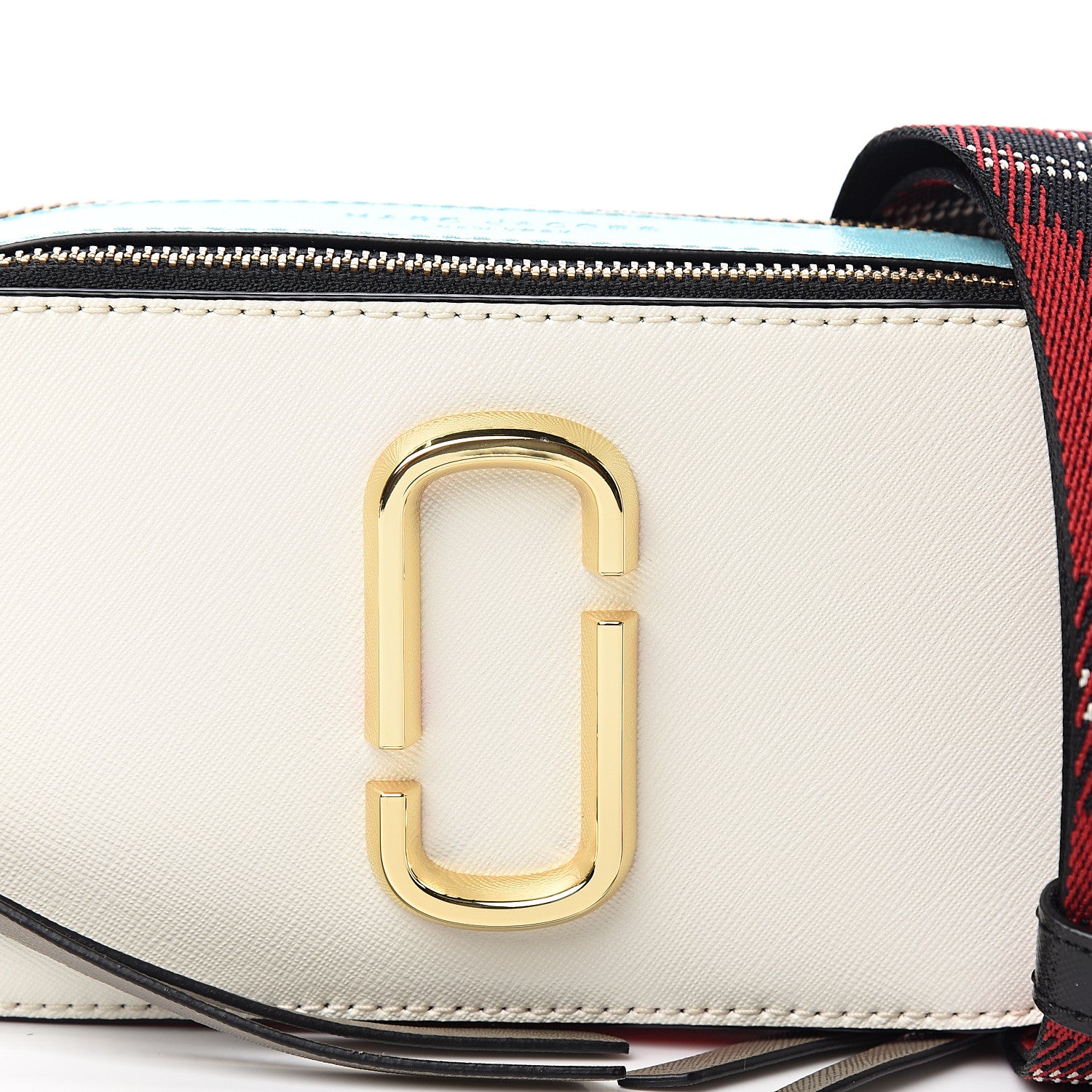 Marc Jacobs Saffino Small Snapshot Camera Bag Porcelain Multi 10 of 10