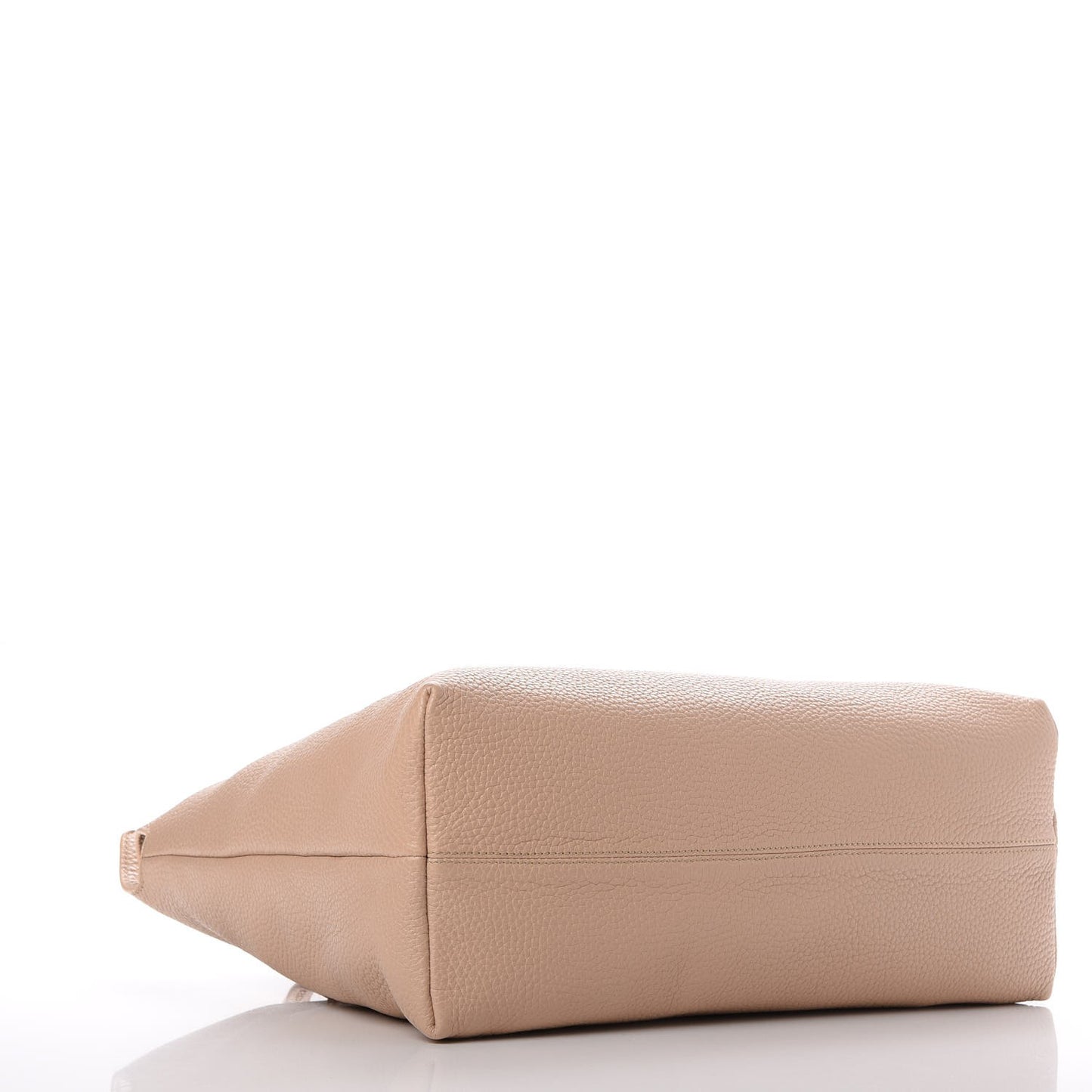 London Grainy Calfskin Medium Baynard Tote Light Nude