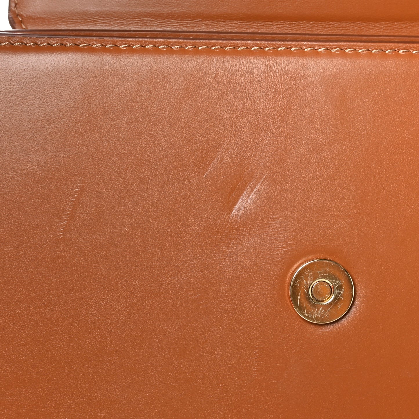 Smooth Calfskin Le Grand Chiquito Light Brown
