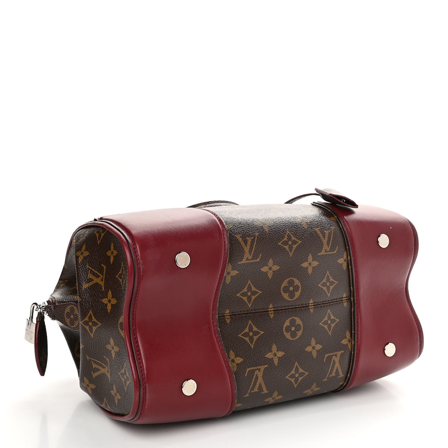 Louis Vuitton Monogram Shine Doc PM Bordeaux 4 of 9
