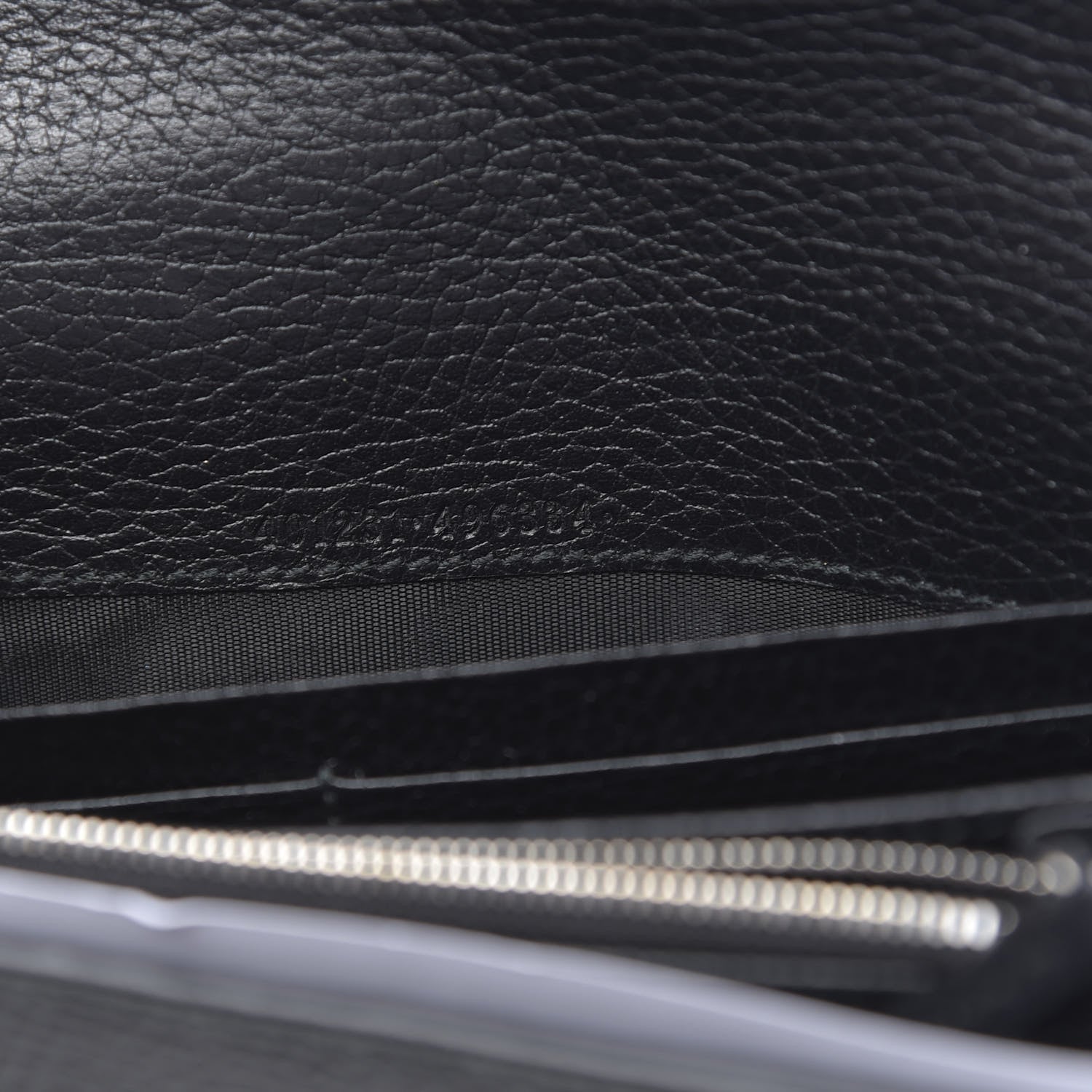 Gucci Calfskin Mini Dionysus Chain Wallet Black 6 of 11
