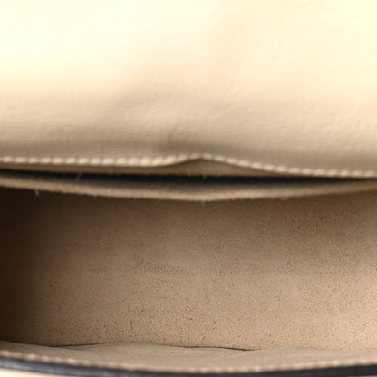 Chloe Calfskin Suede Medium Nile Bracelet Bag Off White 5 of 10