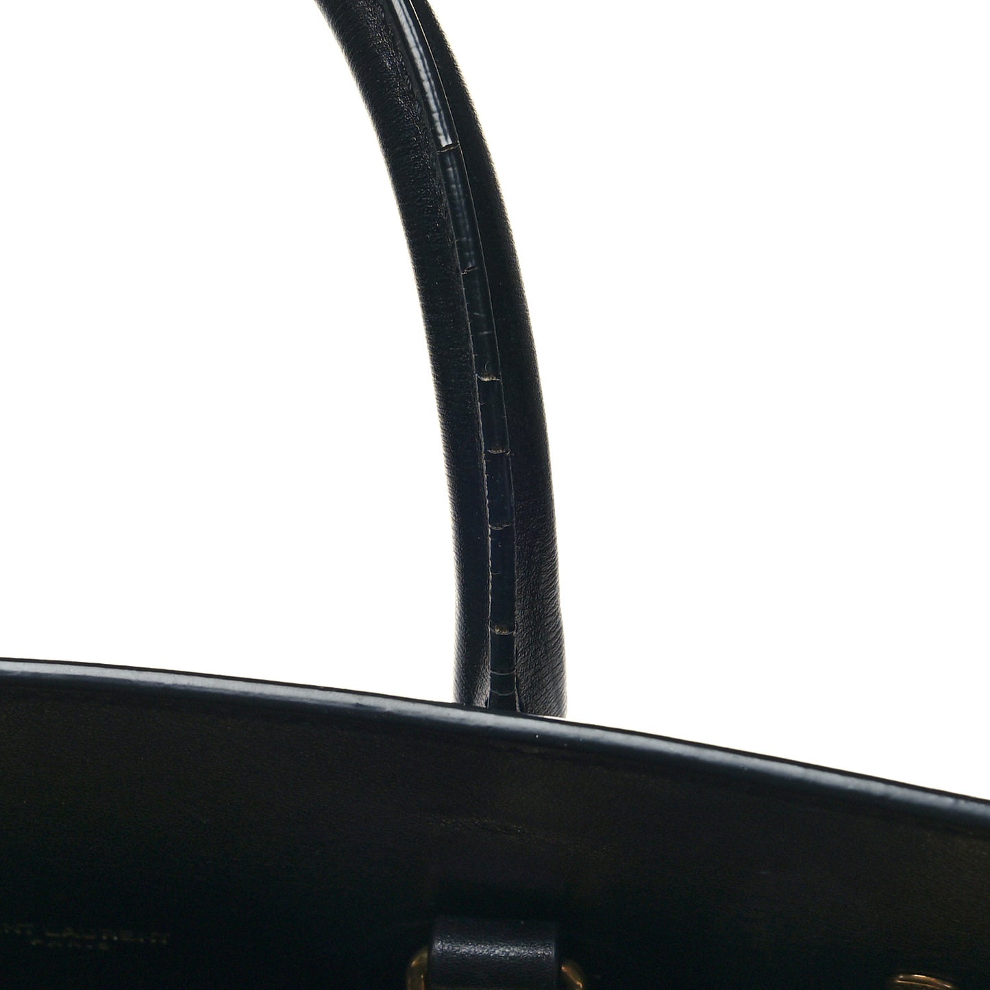 Calfskin Small Sac De Jour Black
