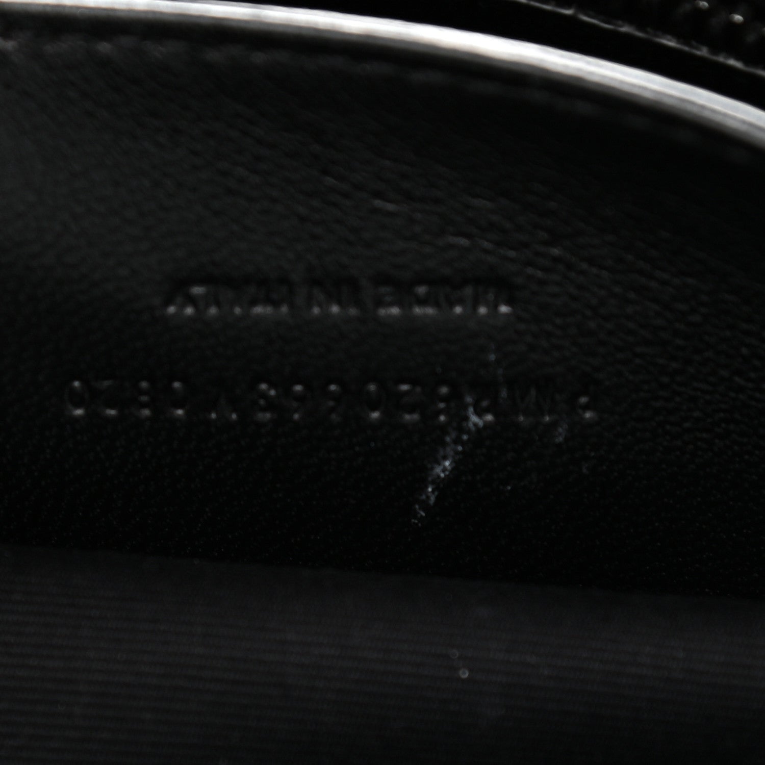 Saint Laurent Grain De Poudre Medium West Hollywood Monogram Fold-Over Black 7 of 13