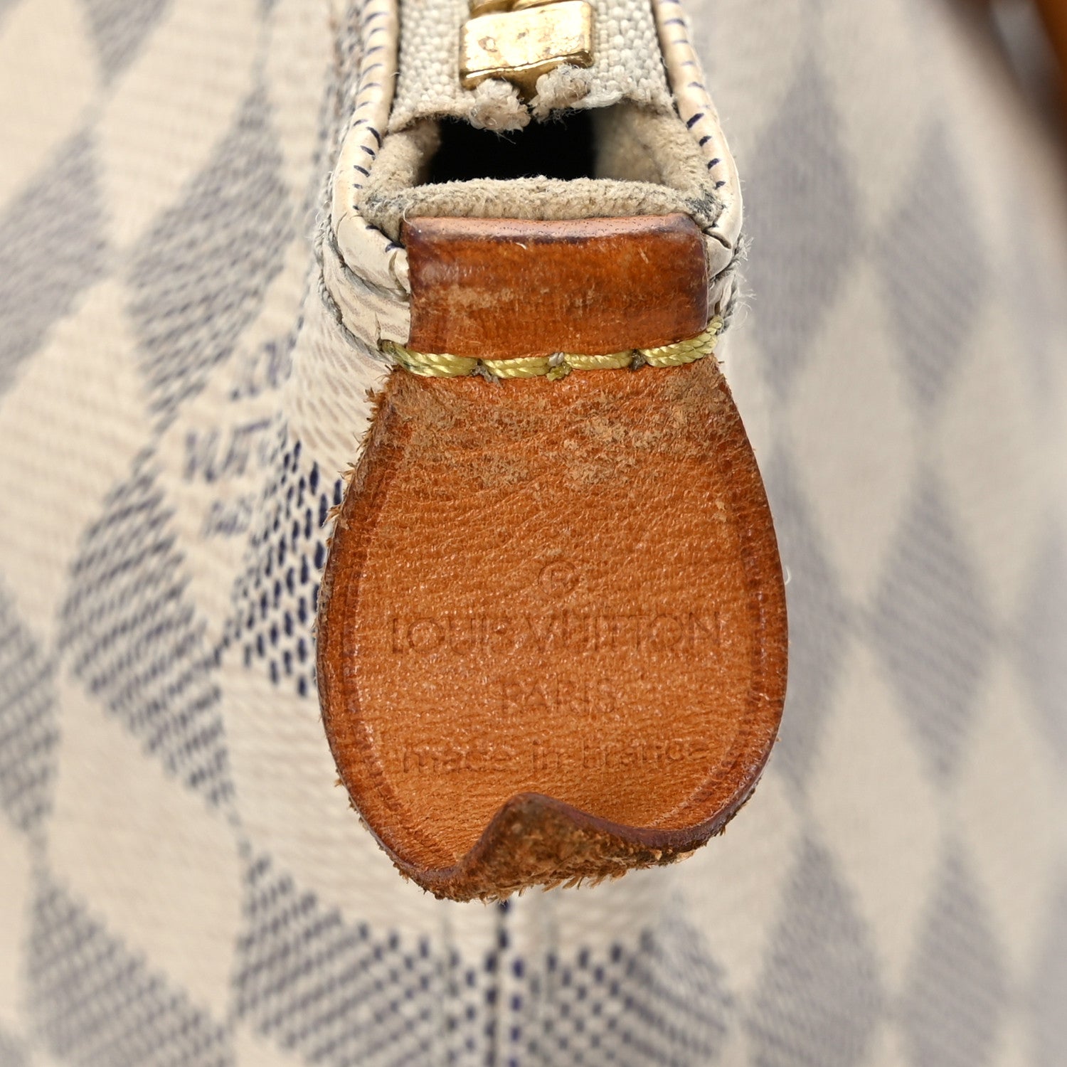 Louis Vuitton Damier Azur Saleya PM 6 of 8