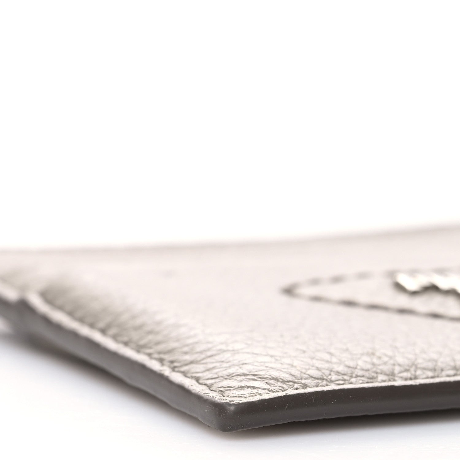 Prada Vitello Daino Card Holder Argilla 9 of 12