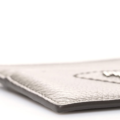 Prada Vitello Daino Card Holder Argilla 9 of 12