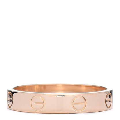 Cartier 18K Yellow Gold 3.5mm LOVE Wedding Band Ring 55 7.25 3 of 5
