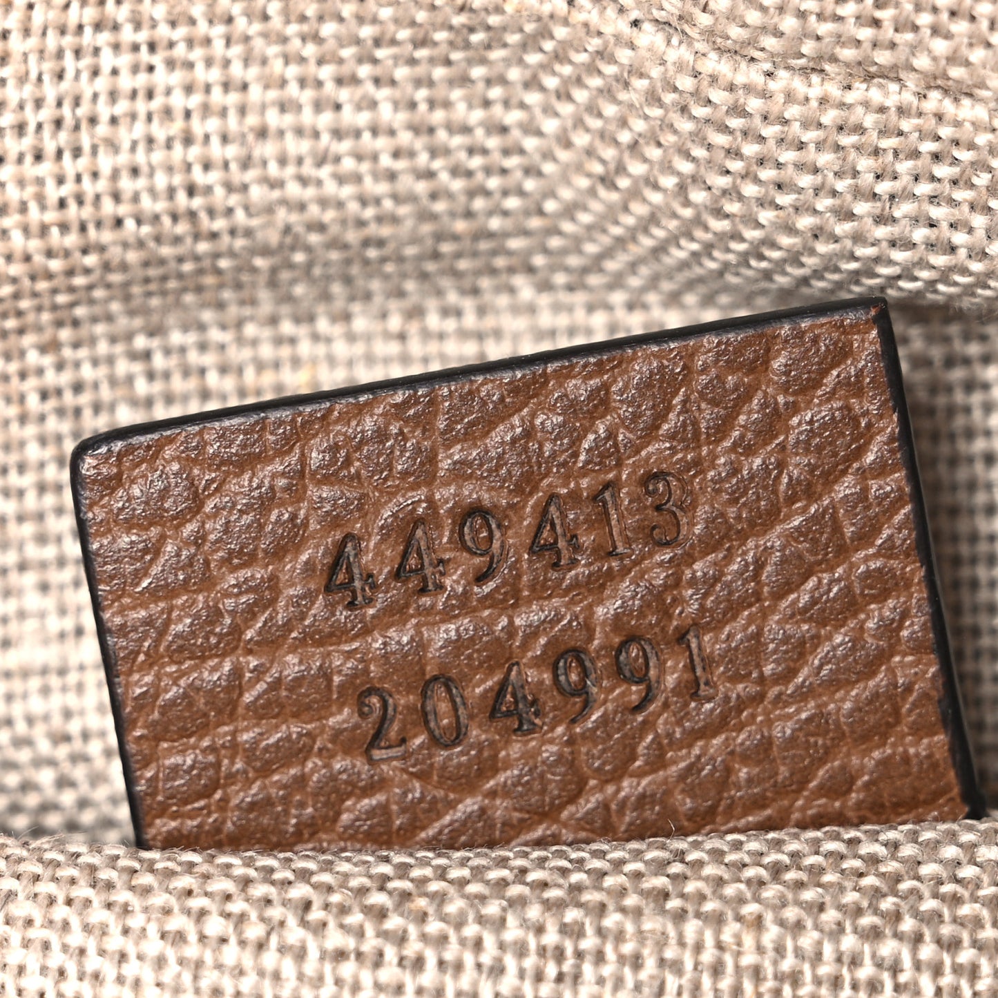 Monogram Mini Bree Messenger Bag Beige Tabacco