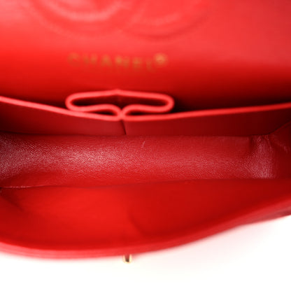 Chanel Caviar Quilted Small Double Flap Red 4 of 9