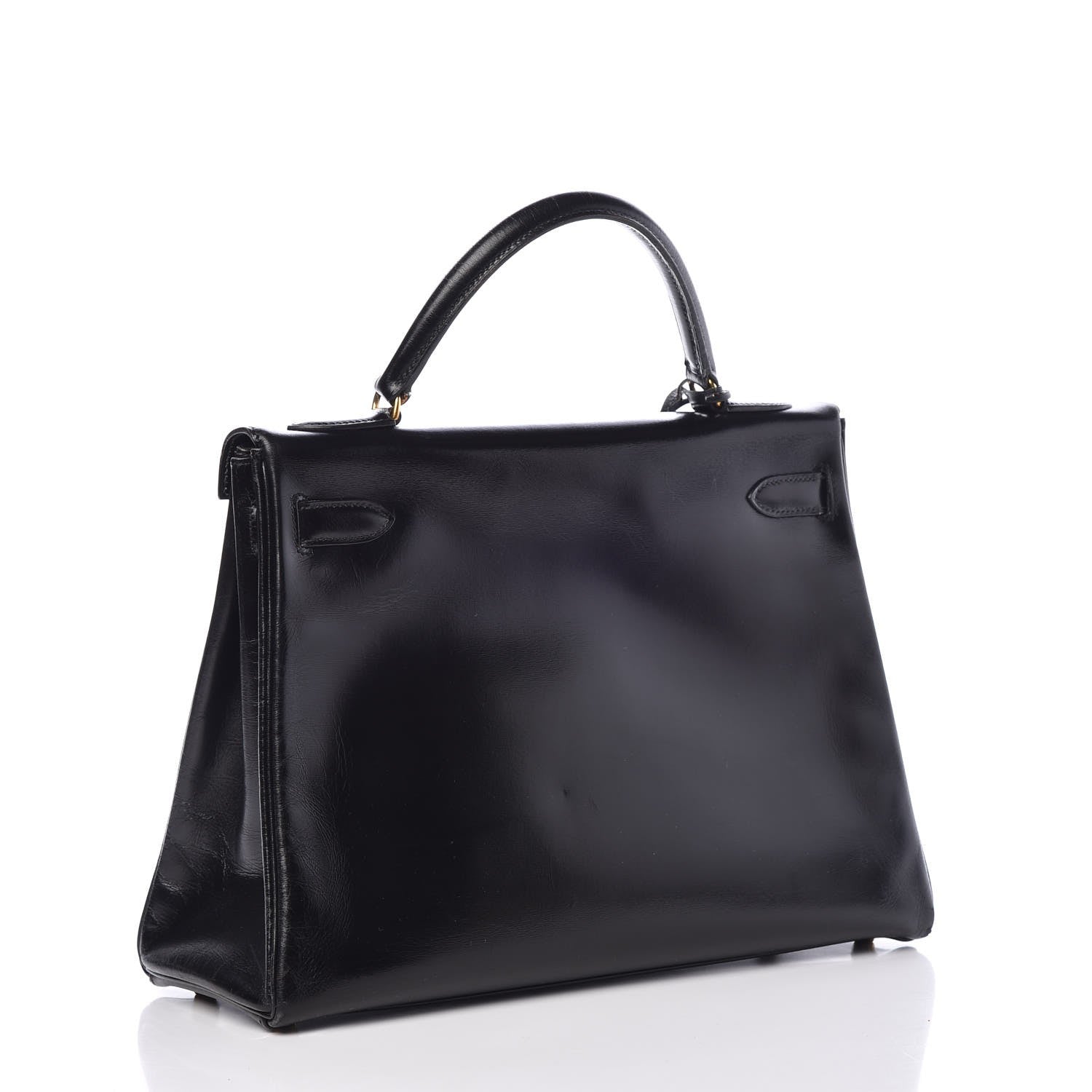 Hermes Box Kelly Retourne 32 Black 3 of 49
