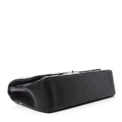 Chanel Lambskin Quilted Maxi Double Flap Black 4 of 13