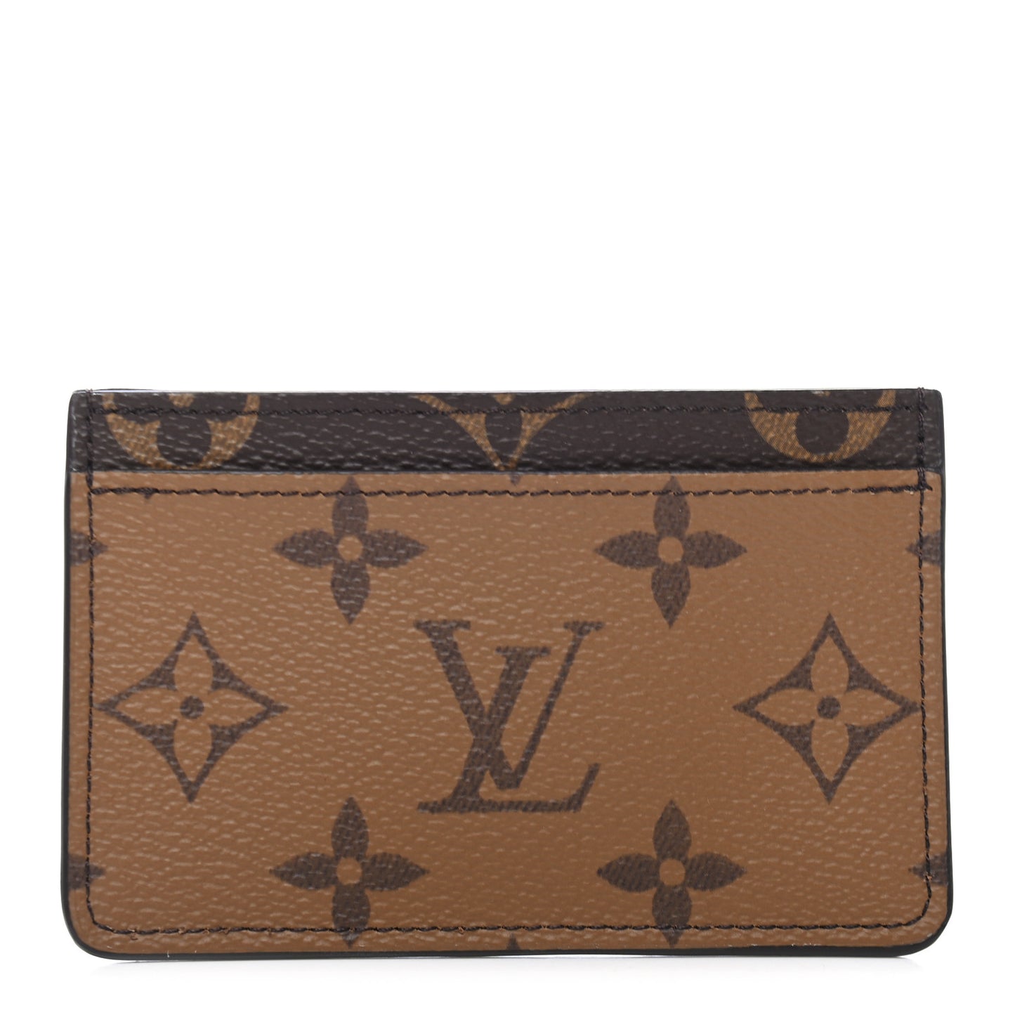 Reverse Monogram Card Holder