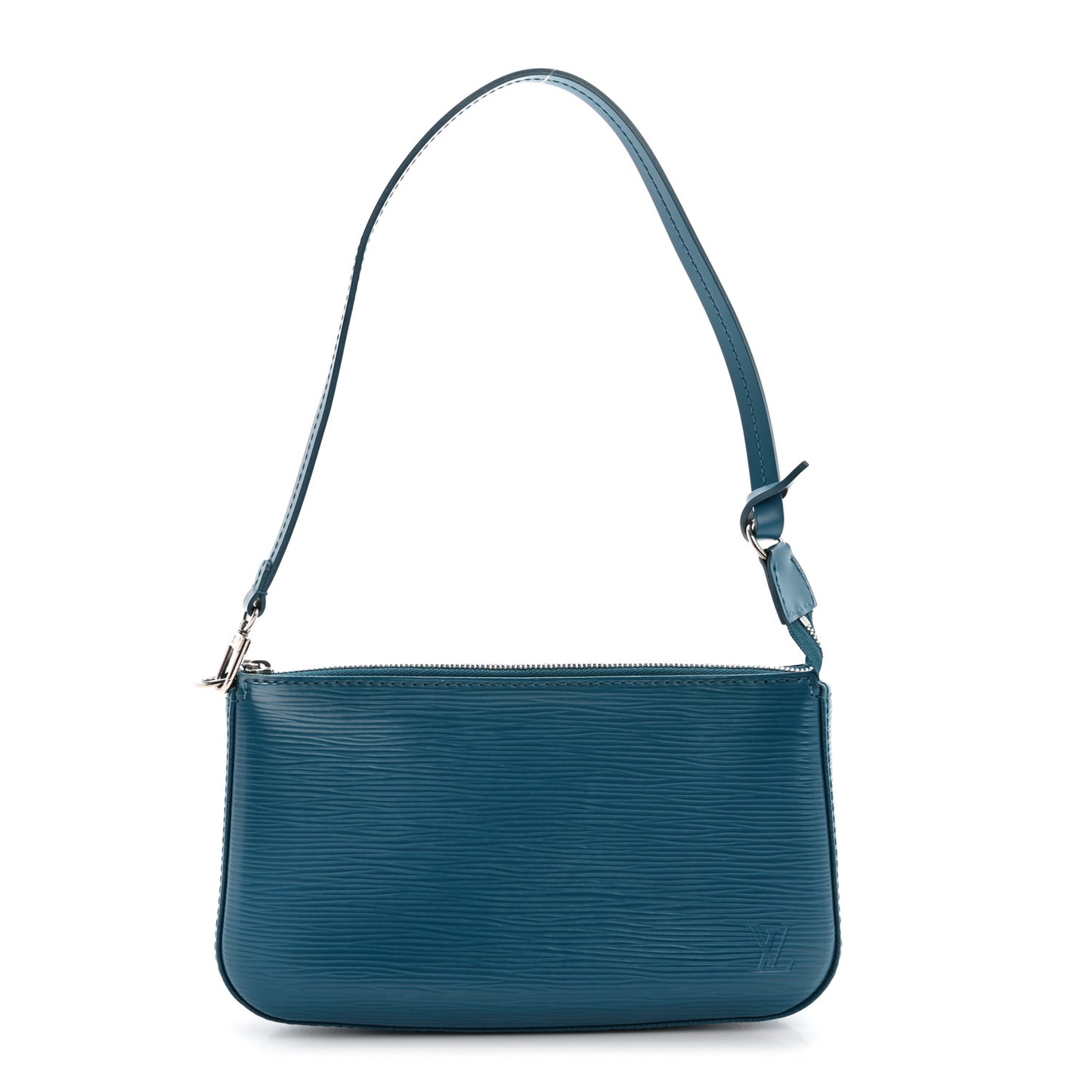 Epi Pochette Accessories NM Cyan
