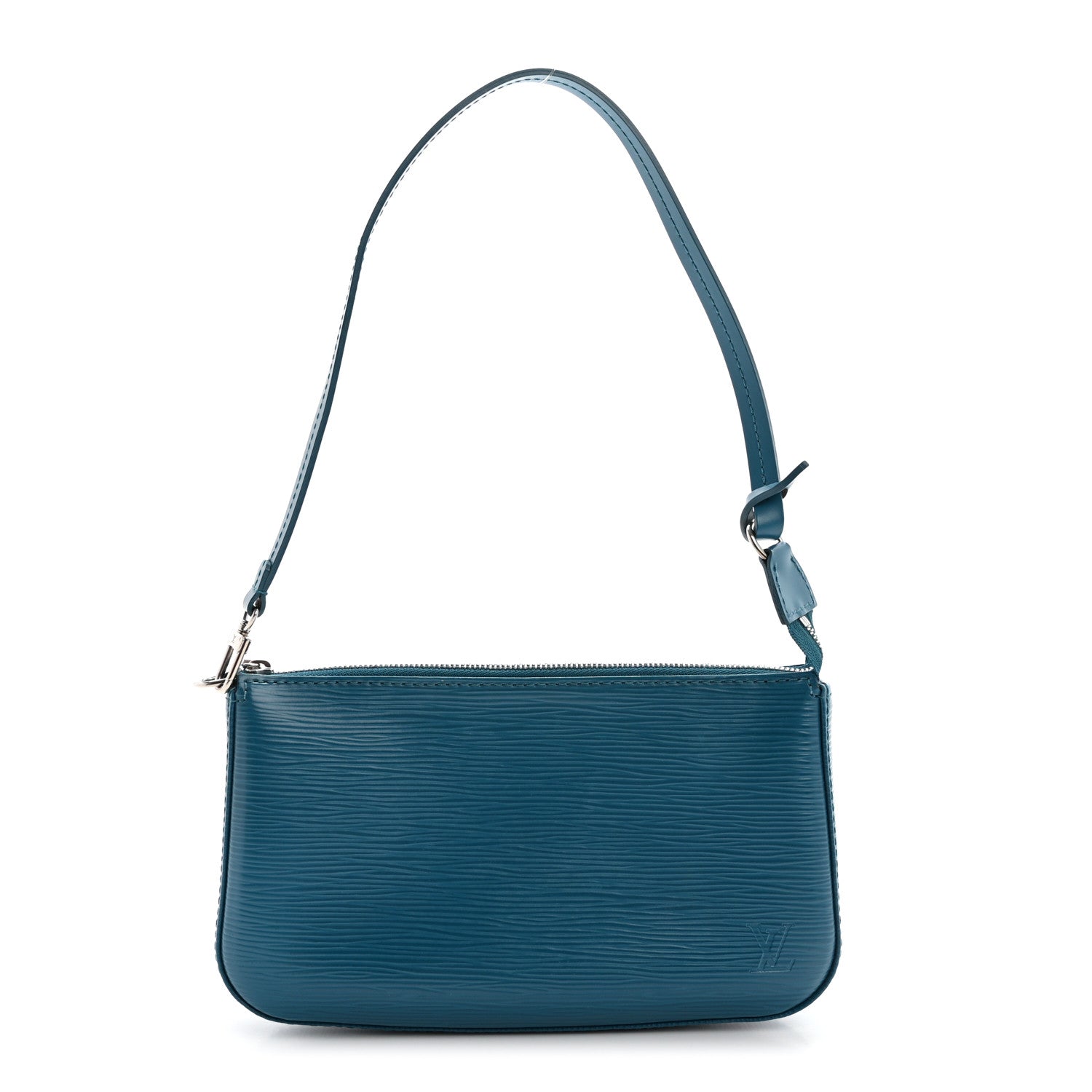 Louis Vuitton Epi Pochette Accessories NM Cyan 1 of 13