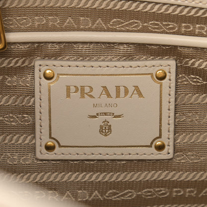 Prada Jacquard Logo Tote Corda Talco 6 of 11