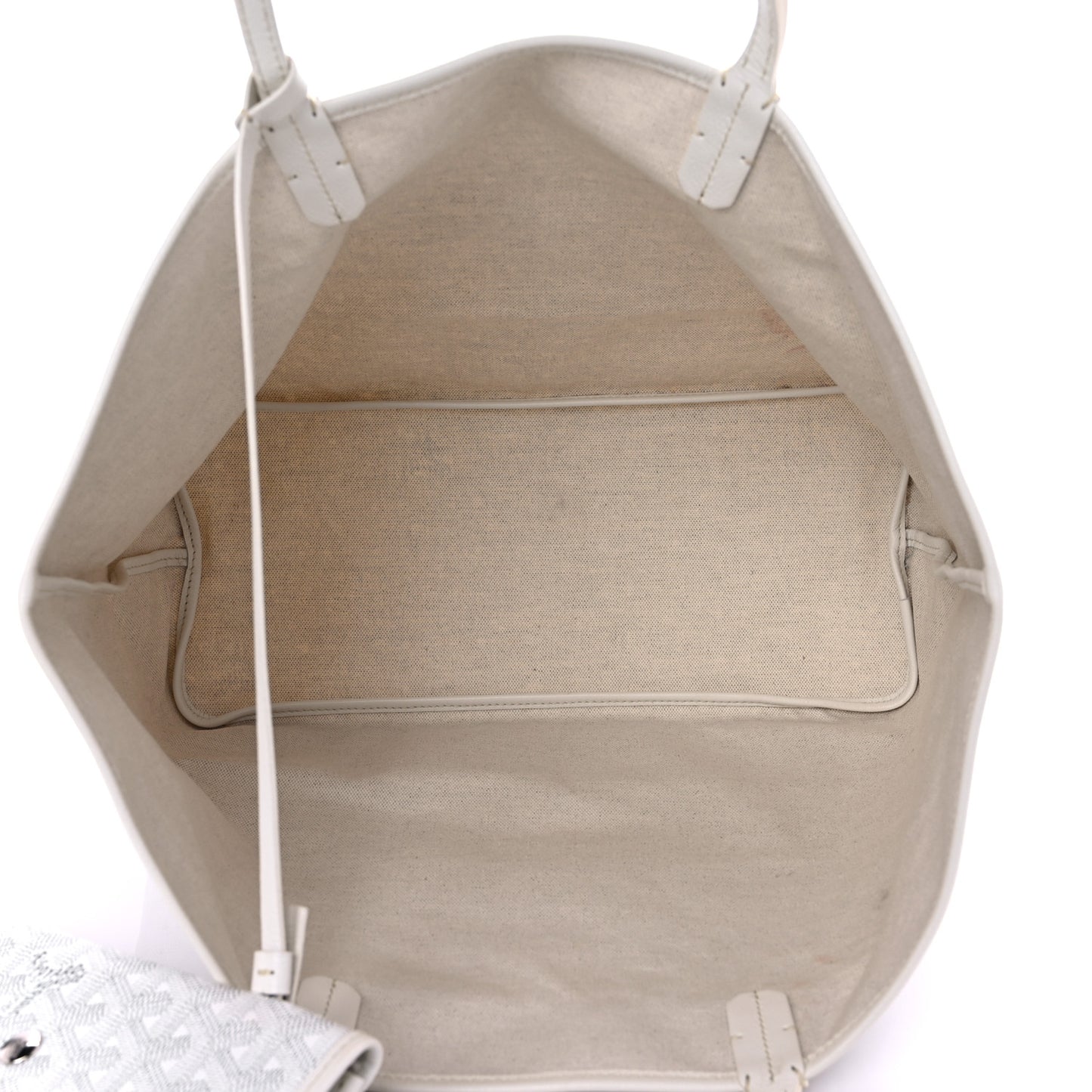 Goyardine Saint Louis PM White