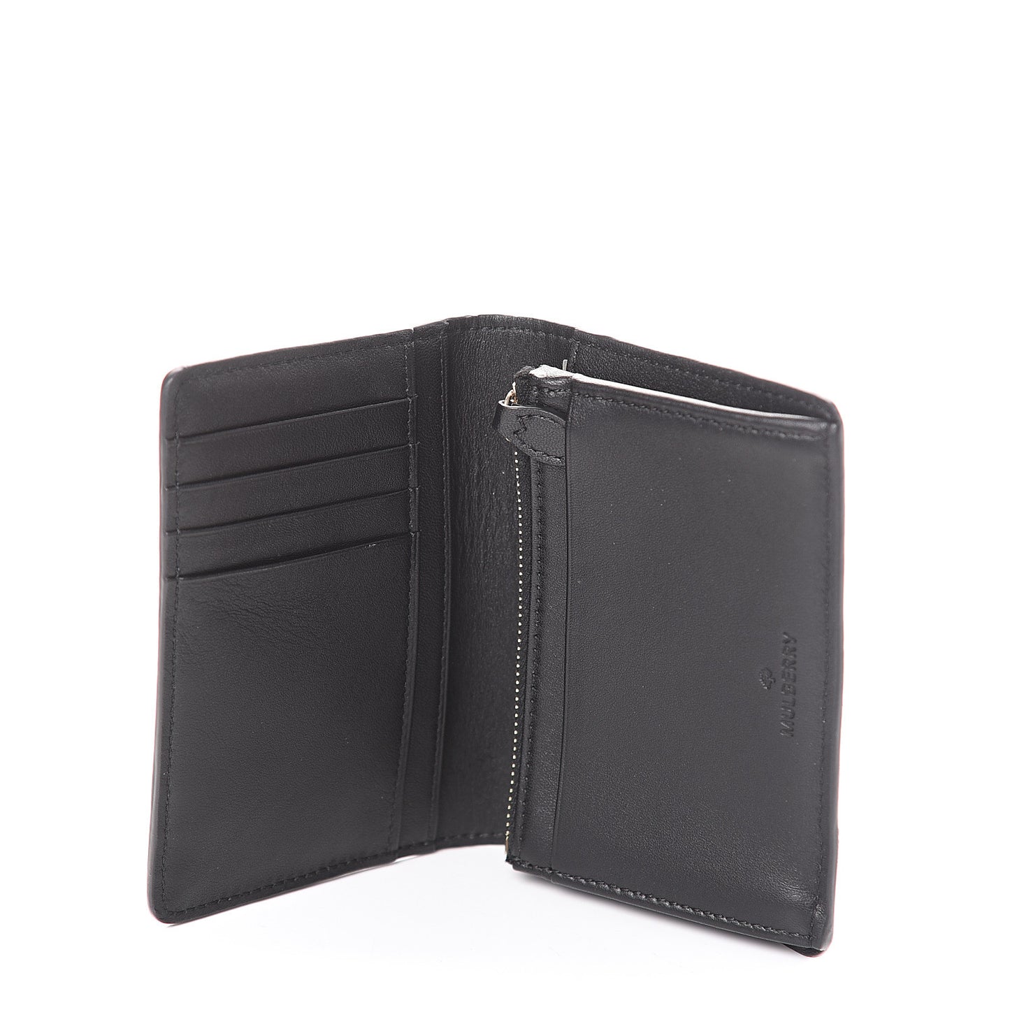 Nappa Tree Slim Wallet Black
