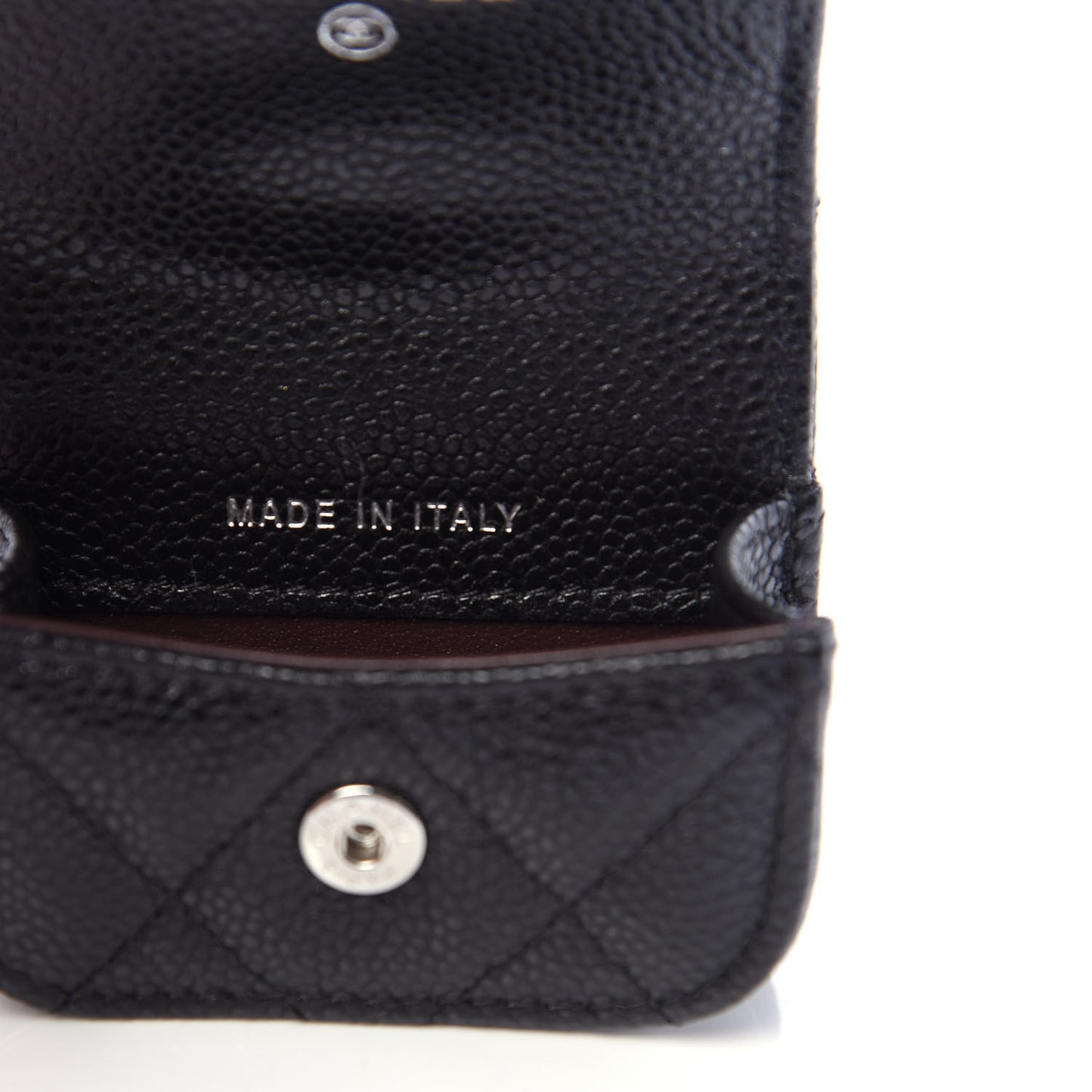 Caviar Quilted Airpods Pro Case Black