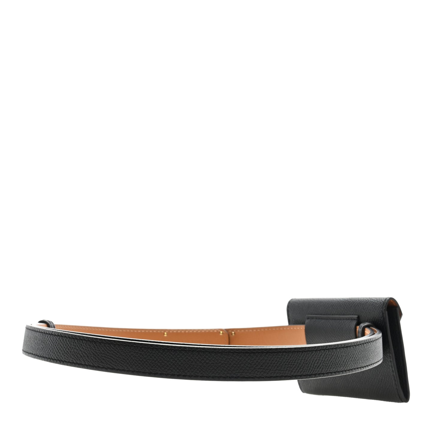 Epsom Kelly Pocket Belt Black
