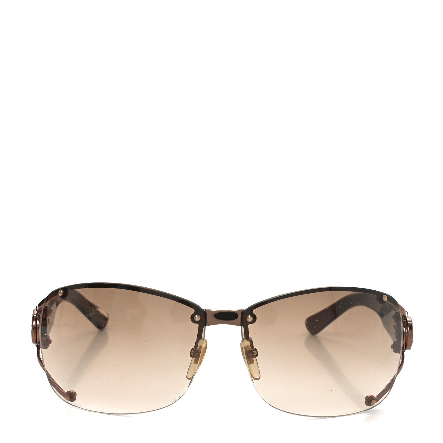 Gucci Crystal GG Sunglasses GG2820/F/S Brown 2 of 7