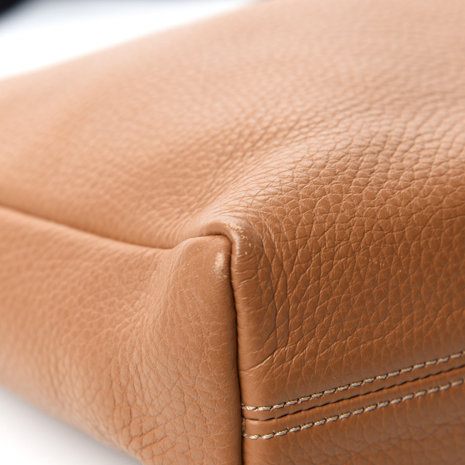 Burberry Grainy Calfskin Small Hobo Tan 8 of 12