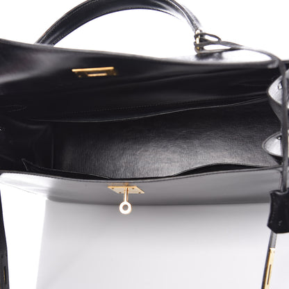 Hermes Box Kelly Sellier 35 Black 5 of 52