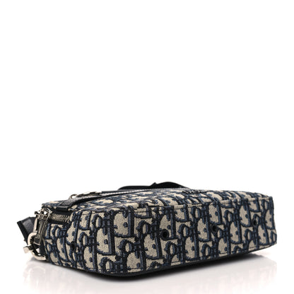 Christian Dior HOMME Oblique Safari Messenger Blue 4 of 11