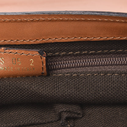 Burberry Canvas Smooth Calfskin Shoulder Bag Natural Brown 7 of 10