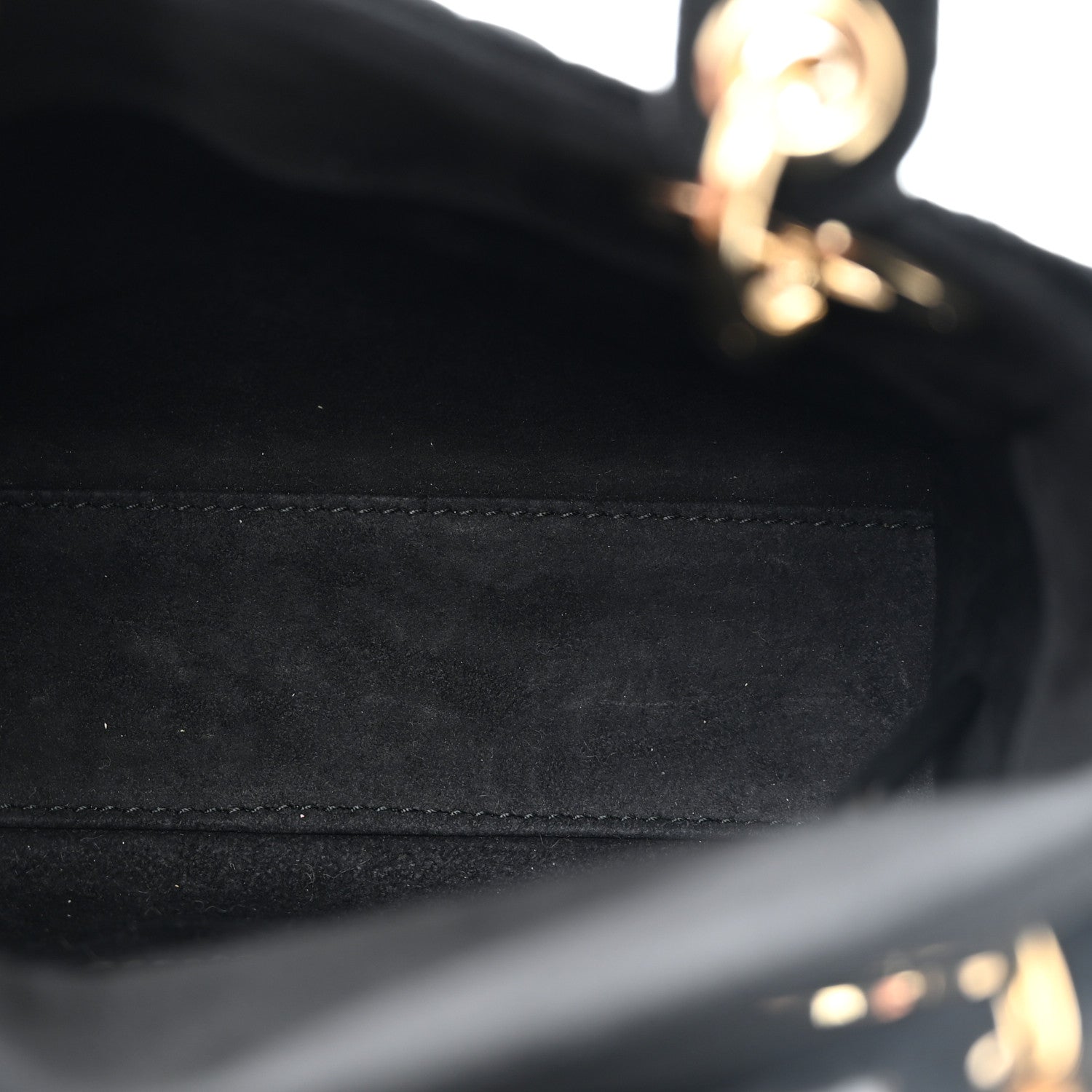 Christian Dior Velvet Mini Lady Dior Black 5 of 10