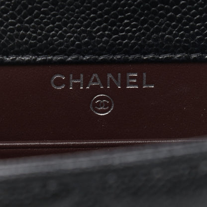Chanel Caviar Quilted Classic Phone Holder Black 6 of 10