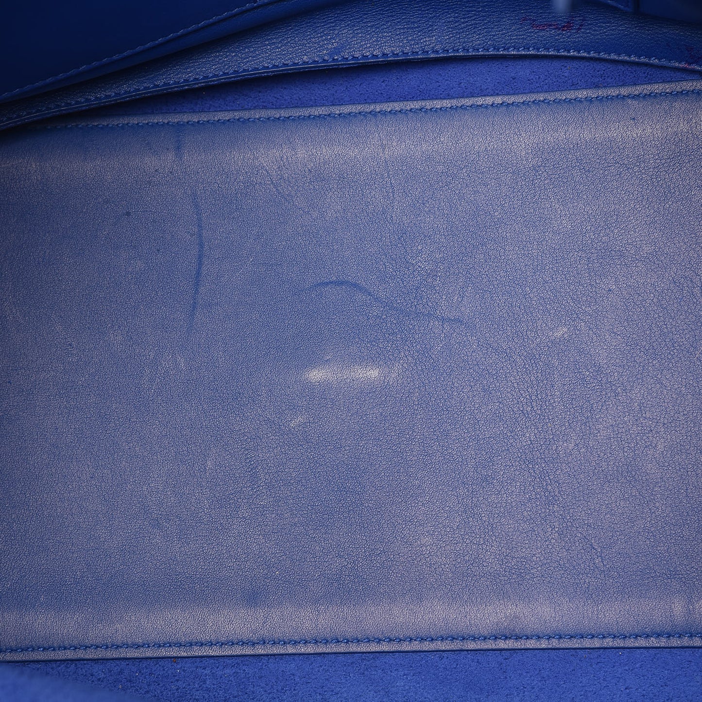 Calfskin Medium Classic Y Cabas Royal Blue