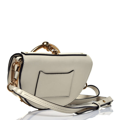 Chloe Calfskin Small Nile Bracelet Minaudiere Bag Off White 3 of 11