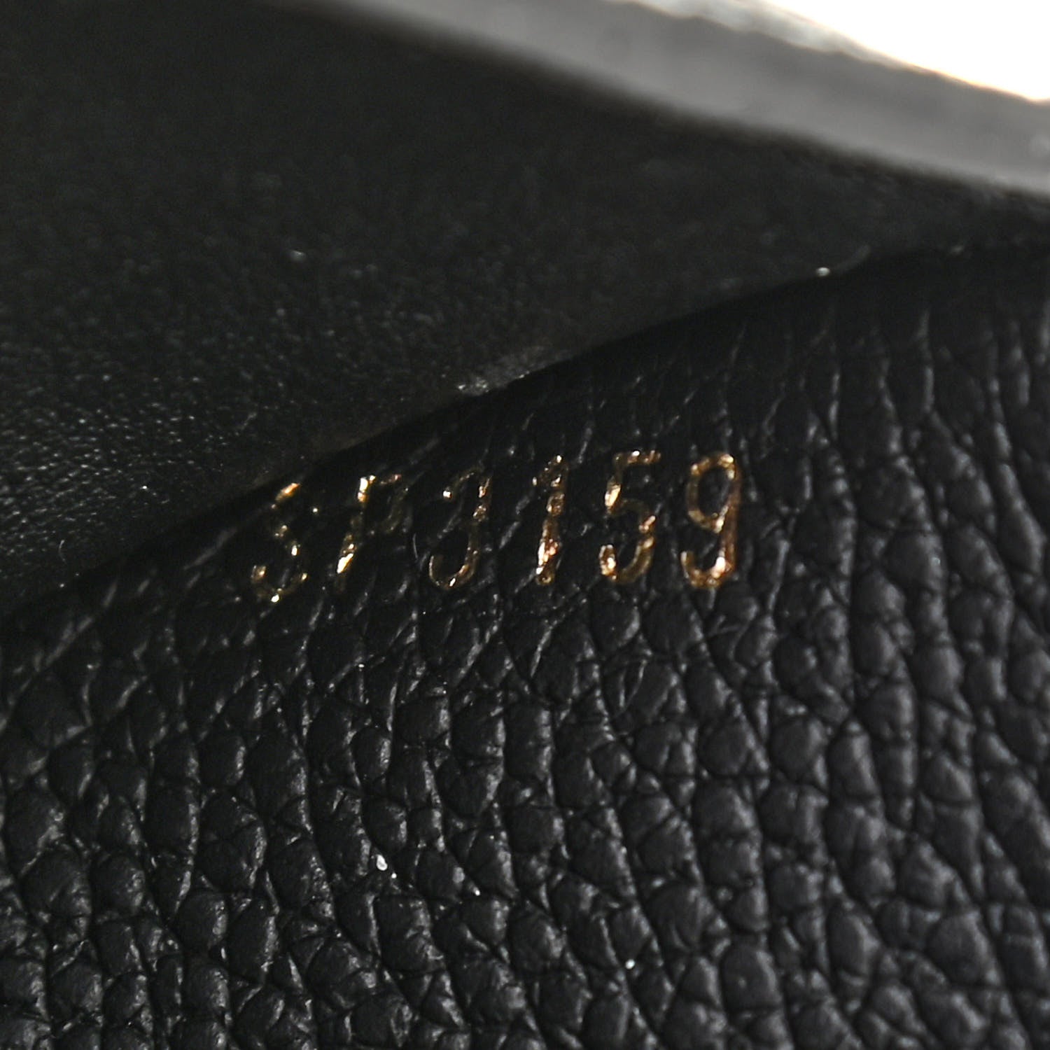 Louis Vuitton Empreinte Zoe Wallet Black 7 of 7