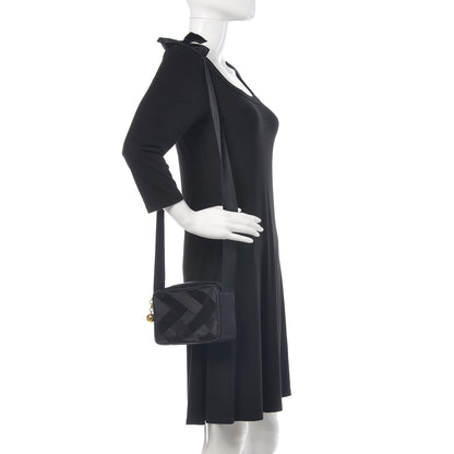 Chanel Satin Bow Camera Case Black 2 of 13