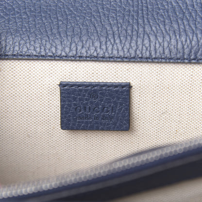 Gucci Dollar Calfskin Crystal Small Dionysus Shoulder Bag Blue Agata Montana Sapphire 6 of 10