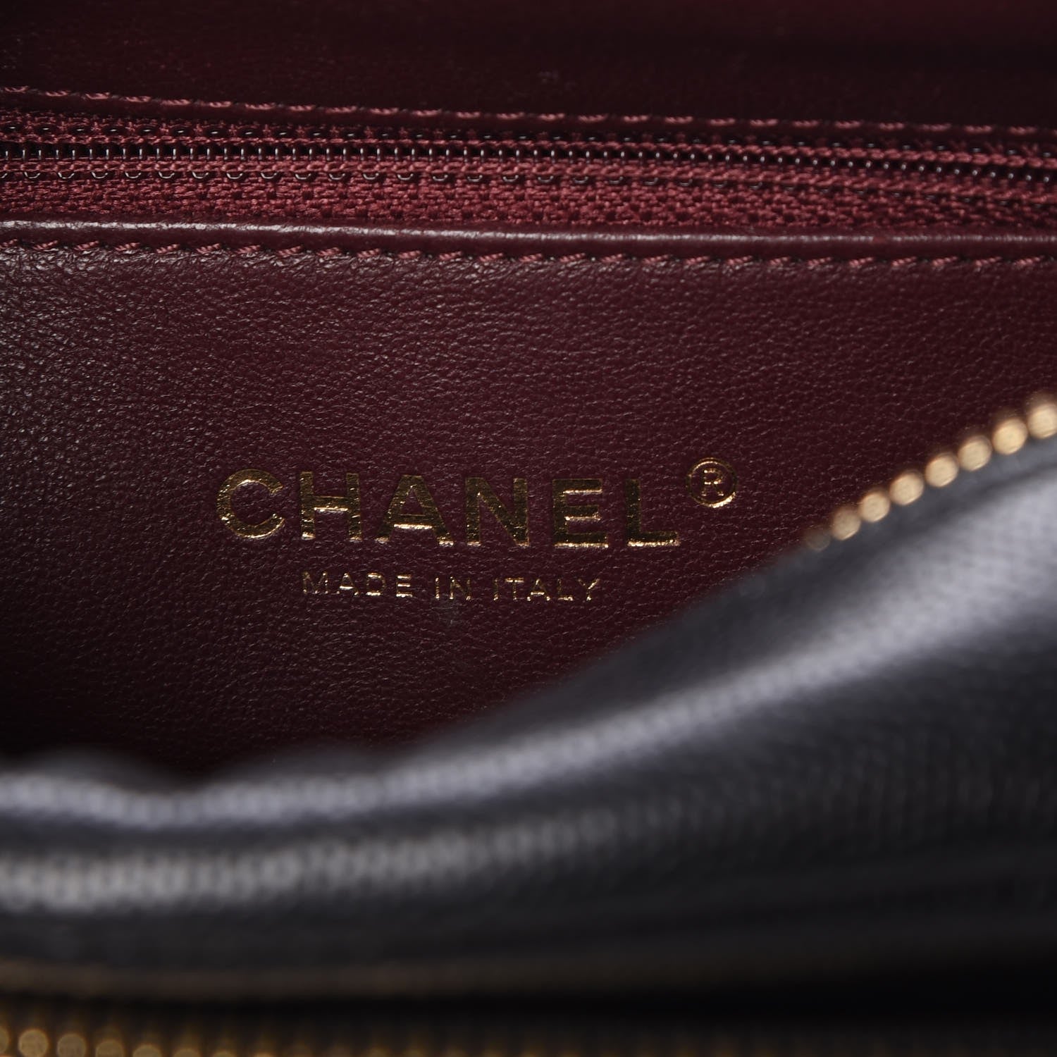 Chanel Caviar Quilted Business Affinity Camera Case Black 7 of 9