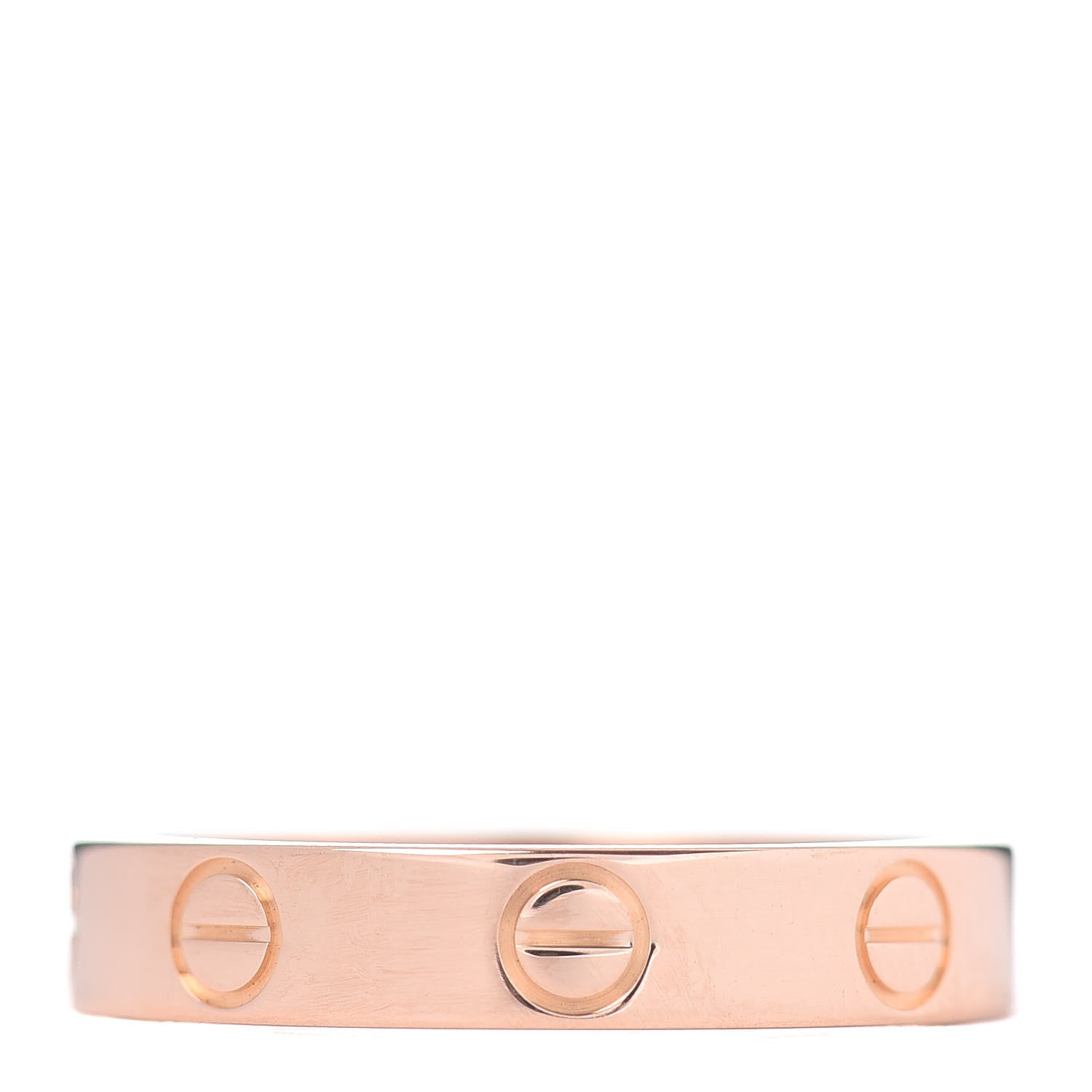 Cartier 18K Pink Gold 3.5mm LOVE Wedding Band Ring 52 6 3 of 4