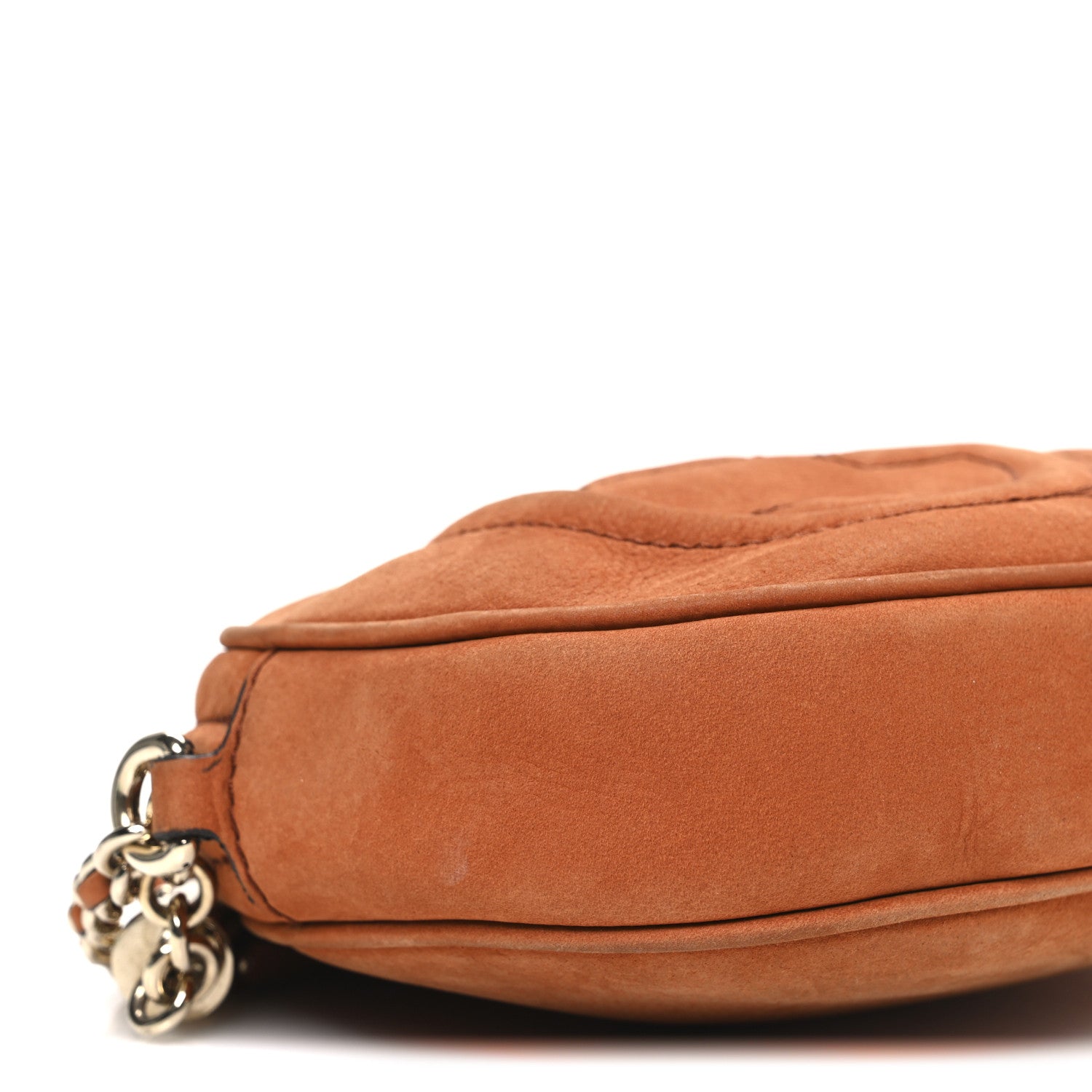 Gucci Vitello Range Mini Soho Chain Bag Old Whisky 9 of 10