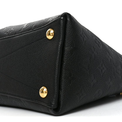 Louis Vuitton Empreinte V Tote MM Black 9 of 9