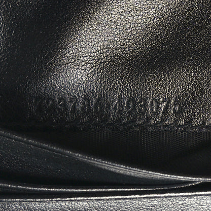 Gucci Calfskin GG Matelasse Card Case Wallet Black 8 of 9