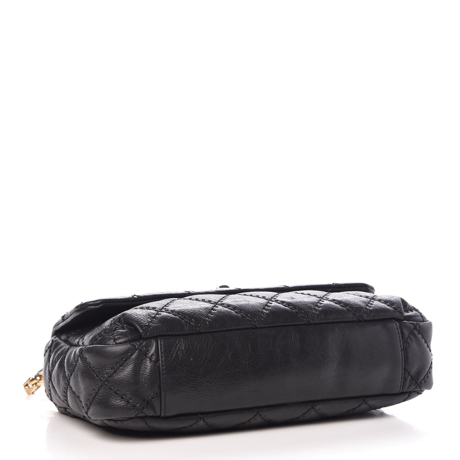 Chanel Calfskin Quilted Retro Chain Flap Black 4 of 9