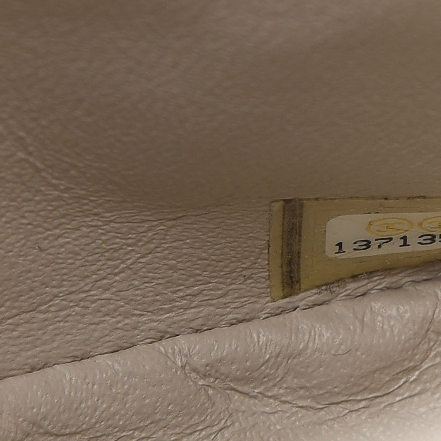 Chanel Lambskin Quilted Jumbo Single Flap Ivory 9 of 12
