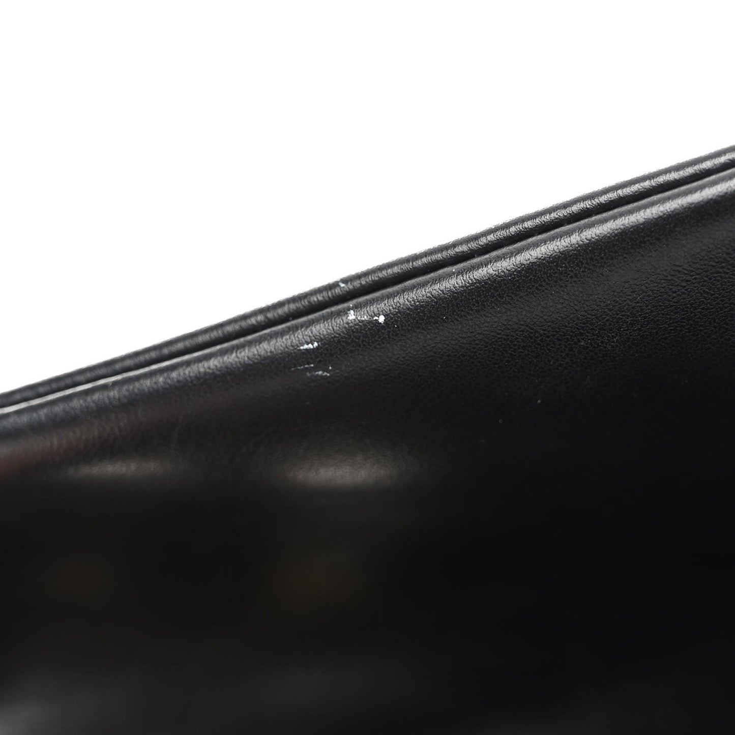Calfskin Y Quilted Monogram Medium Loulou Chain Satchel Black