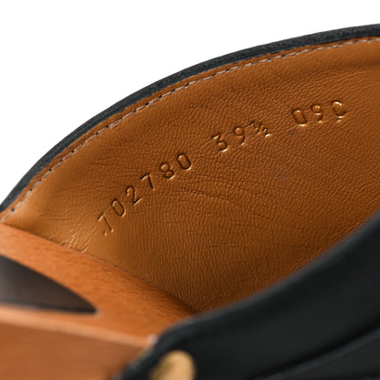 Gucci Calfskin Horsebit Clogs 39.5 Black 9 of 9