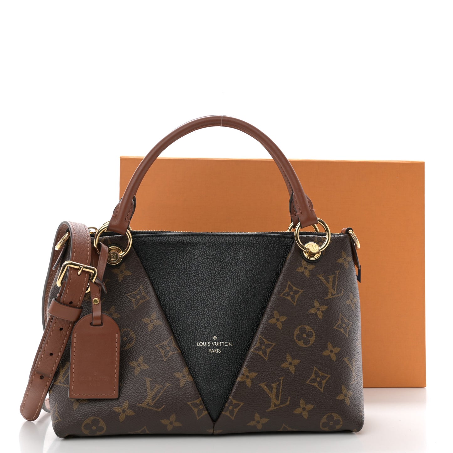 Monogram V Tote BB Black