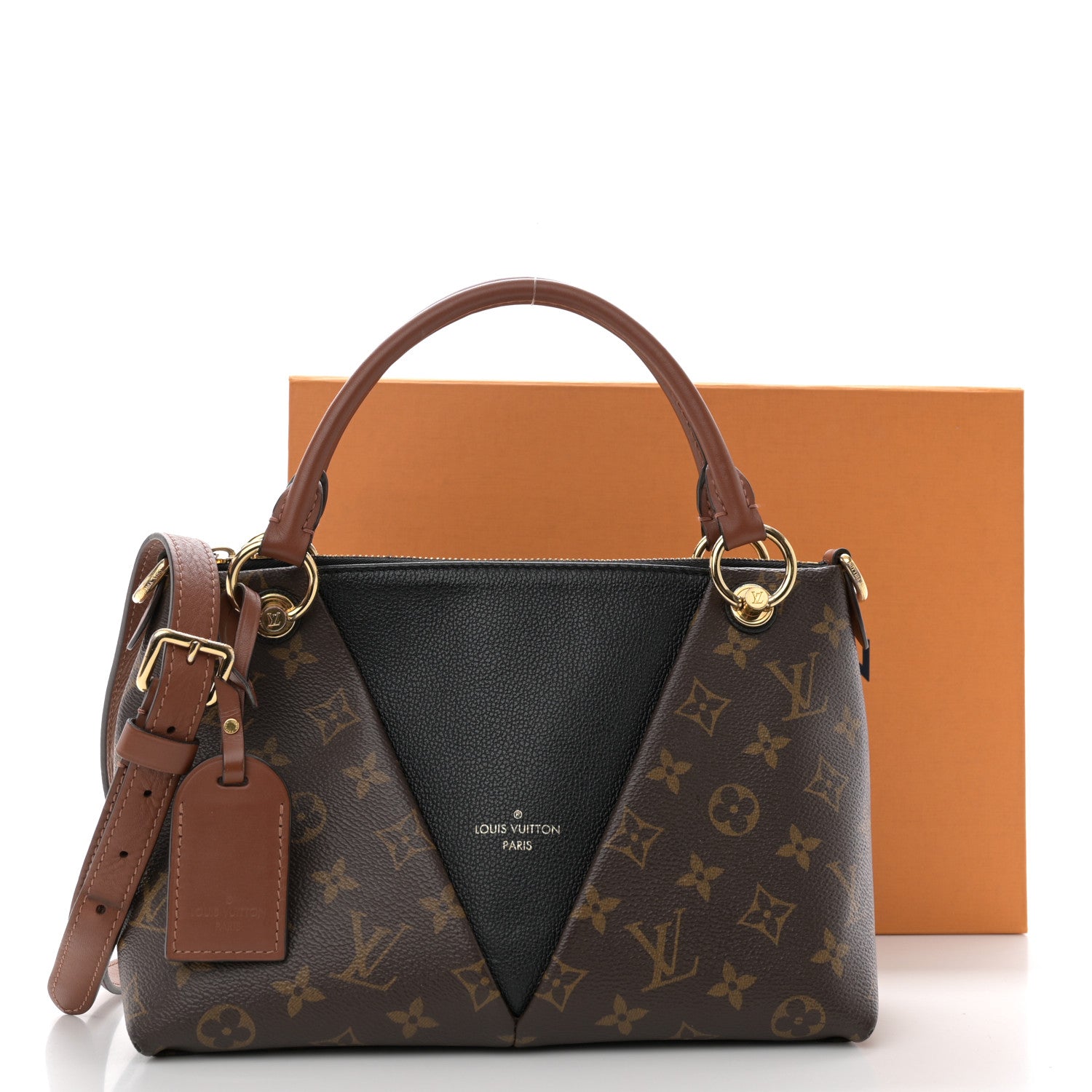 Louis Vuitton Monogram V Tote BB Black 12 of 12